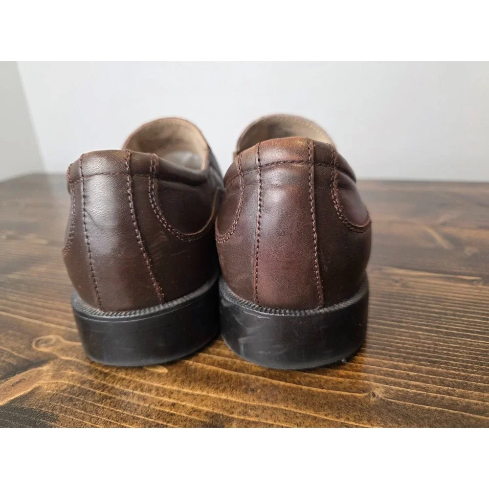 G.H.‎ Bass & Co Leather Loafers Shoes Size 11.5 M Brown 2430-200
